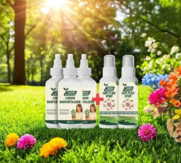 Grow Everyday Liquid Bio Fertilizer – Value Combo Pack