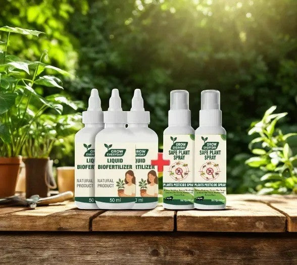 Grow Everyday Liquid Bio Fertilizer – Value Combo Pack